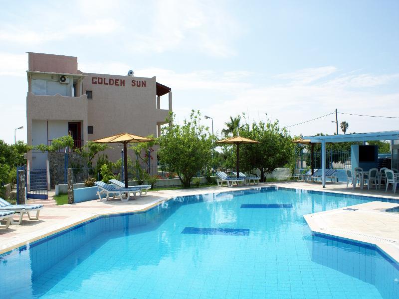 Aparthotel Golden Sun Tigaki Exterior foto
